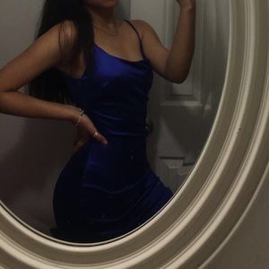 ROYAL BLUE MINI DRESS🌎